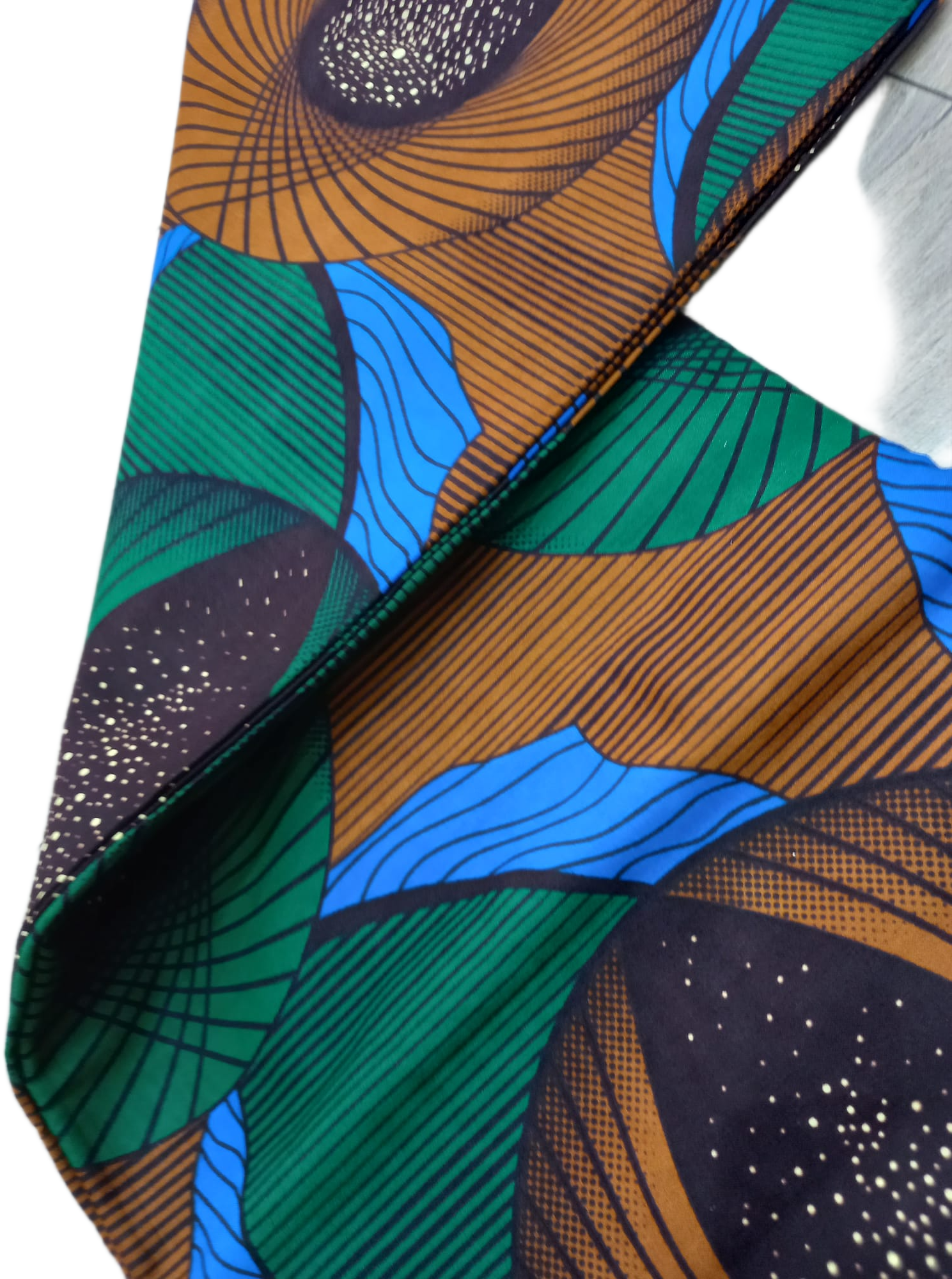 African Wax Fabric/Wax Clothes/Ghanaian Wax Print/Nigerian Ankara. 6 Yards Piece - Image 4