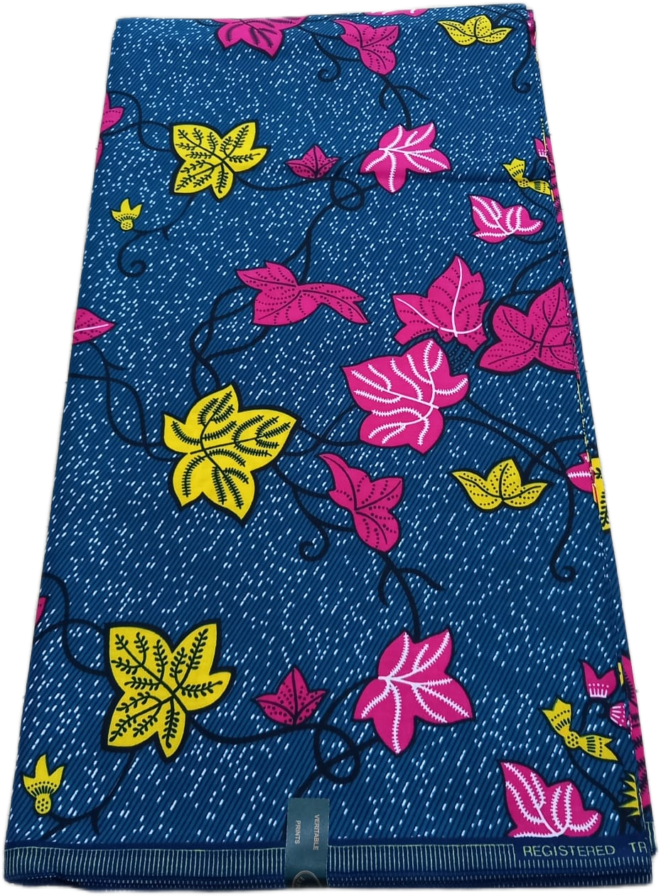 African Wax Fabric/Wax Clothes/Ghanaian Wax Print/Nigerian Ankara. 6 Yards Piece - Image 8