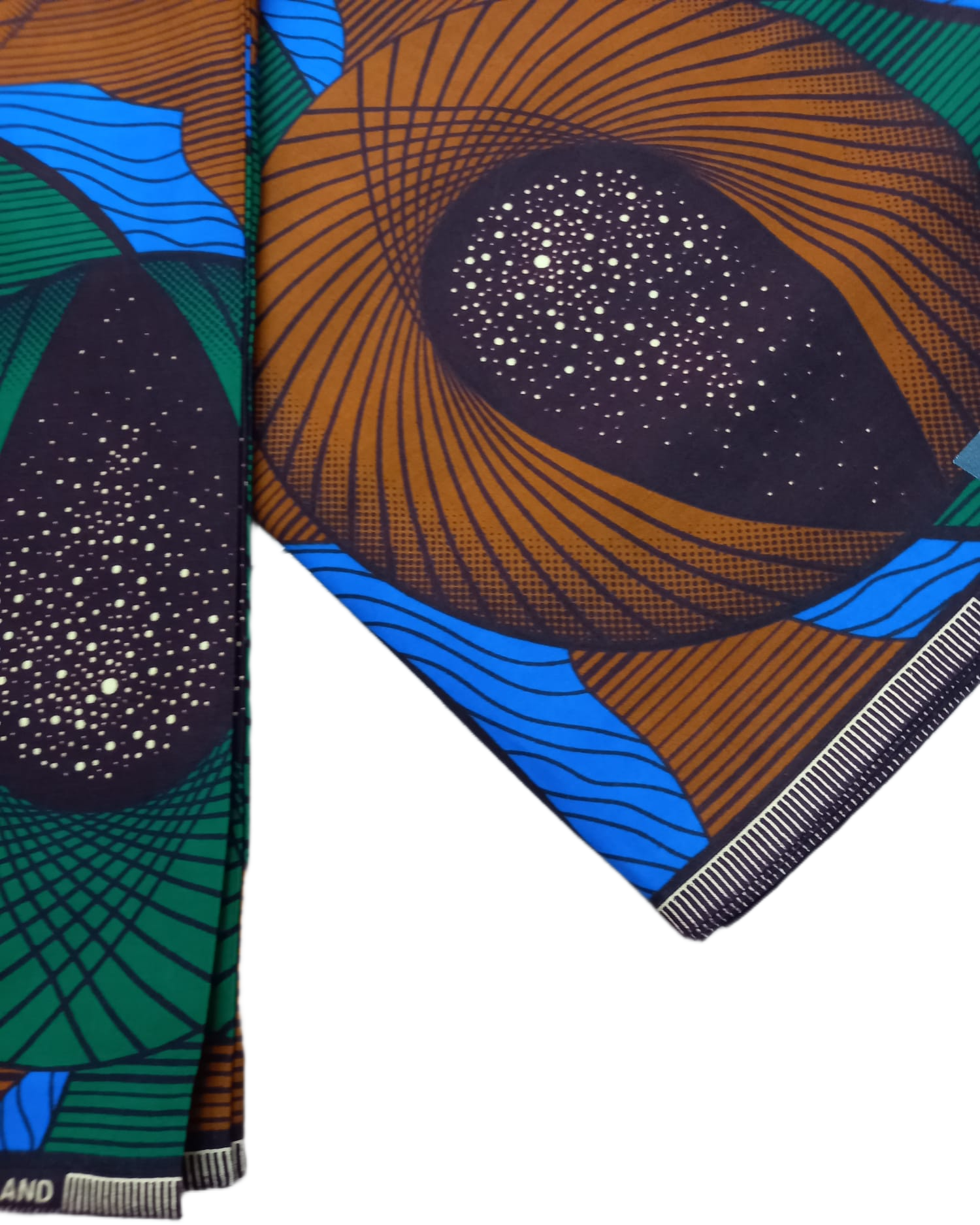 African Wax Fabric/Wax Clothes/Ghanaian Wax Print/Nigerian Ankara. 6 Yards Piece - Image 7