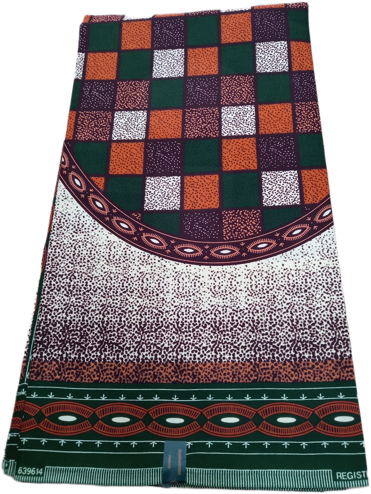 African Wax Fabric/Wax Clothes/Ghanaian Wax Print/Nigerian Ankara. 6 Yards Piece - Image 2