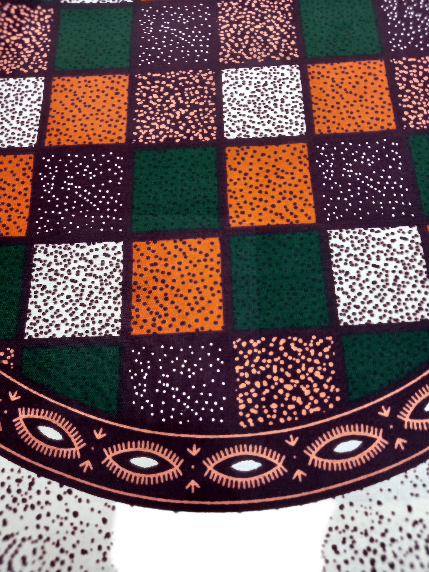African Wax Fabric/Wax Clothes/Ghanaian Wax Print/Nigerian Ankara. 6 Yards Piece - Image 6