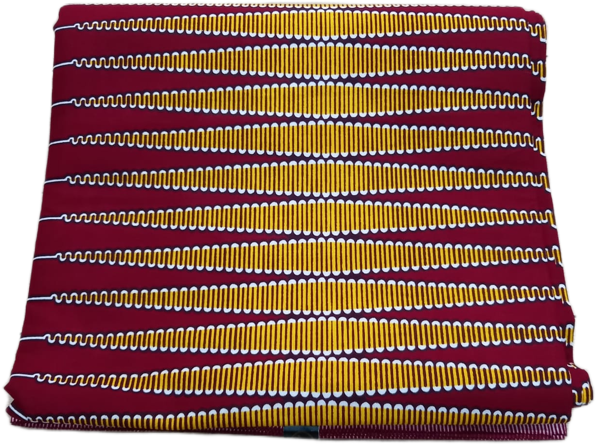African Wax Fabric/Wax Clothes/Ghanaian Wax Print/Nigerian Ankara. 6 Yards Piece - Image 9