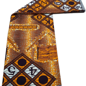 African Wax Fabric/Wax Clothes/Ghanaian Wax Print/Nigerian Ankara. 6 Yards Piece