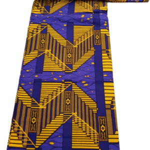 African Wax Fabric/Wax Clothes/Ghanaian Wax Print/Nigerian Ankara. 6 Yards Piece