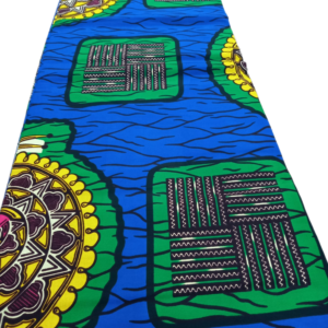 African Wax Fabric/Wax Clothes/Ghanaian Wax Print/Nigerian Ankara. 6 Yards Piece
