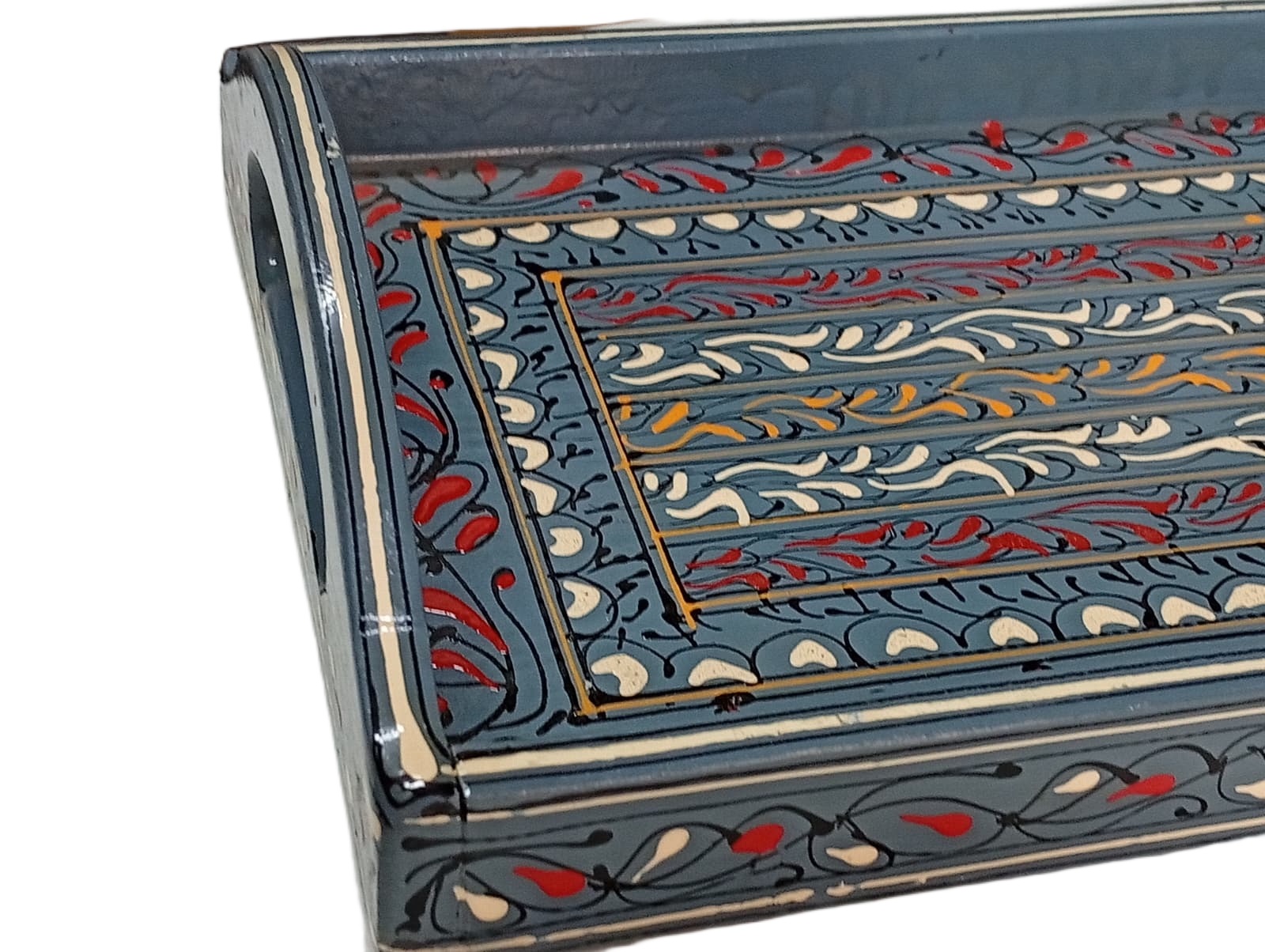 Bundi work tray (30 x 20cm) - Image 7