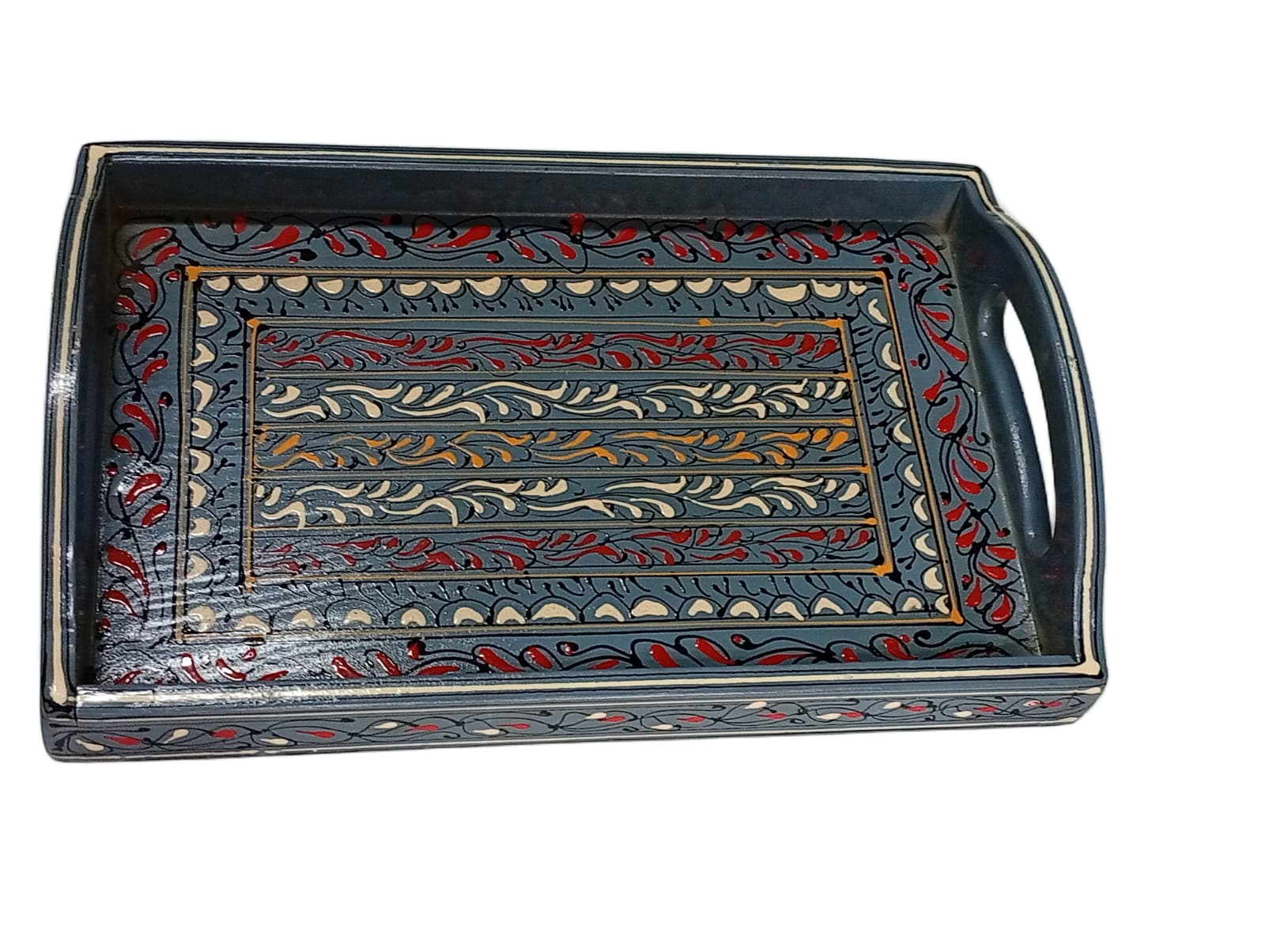 Bundi work tray (30 x 20cm) - Image 5