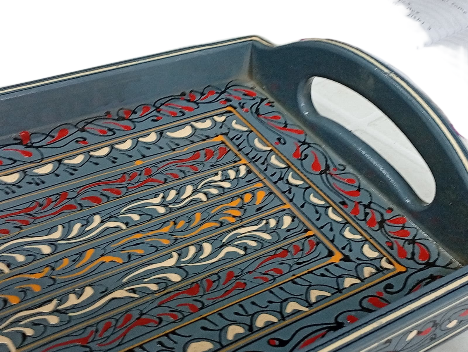 Bundi work tray (30 x 20cm) - Image 2