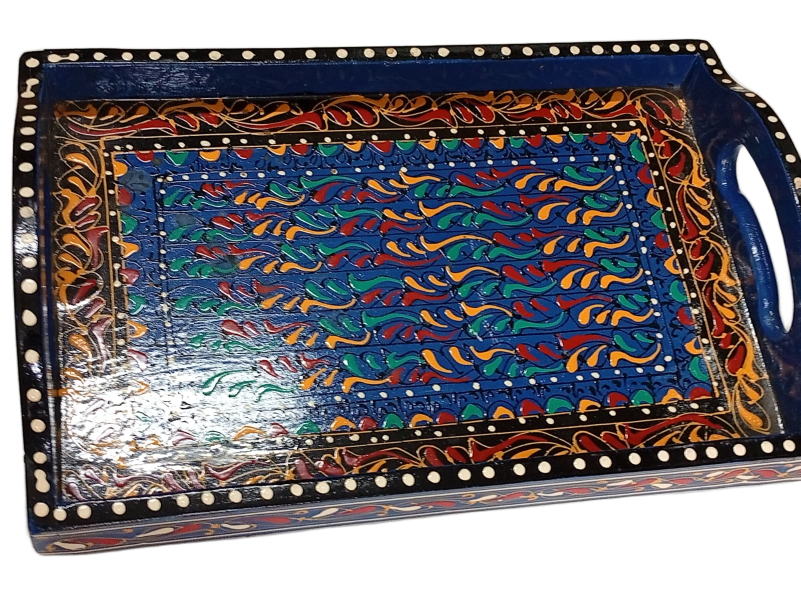 Bundi work tray (30 x 20cm) - Image 3