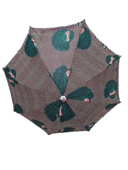 African Wax Print Umbrella - Image 10