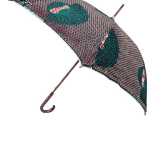 African Wax Print Umbrella