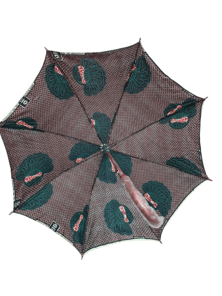 African Wax Print Umbrella - Image 5