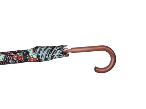 African Wax Print Umbrella - Image 4