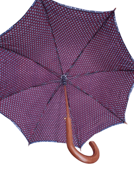 African Wax Print Umbrella - Image 11