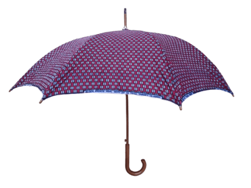 African Wax Print Umbrella - Image 3