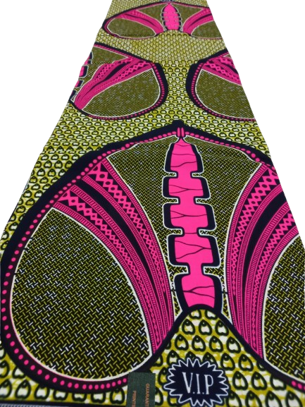 African Wax Fabric/Wax Clothes/Ghanaian Wax Print/Nigerian Ankara. 6 Yards Piece - Image 5