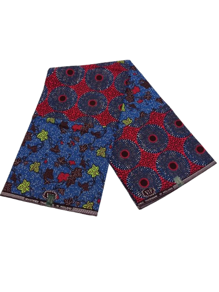 African Wax Fabric/Wax Clothes/Ghanaian Wax Print/Nigerian Ankara. 6 Yards Piece - Image 8