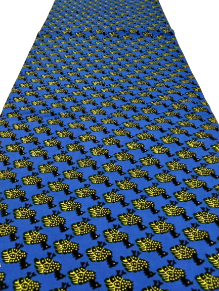 African Wax Fabric/Wax Clothes/Ghanaian Wax Print/Nigerian Ankara. 6 Yards Piece - Image 2