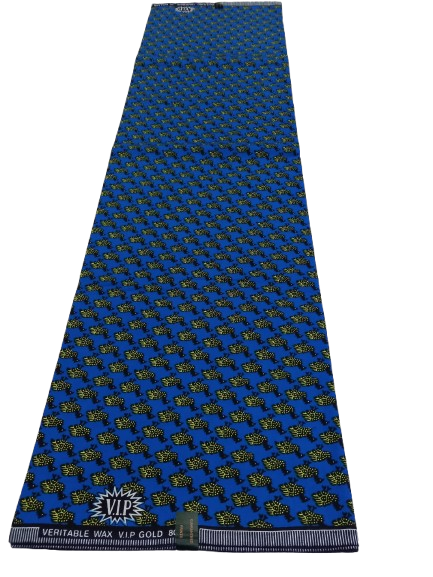 African Wax Fabric/Wax Clothes/Ghanaian Wax Print/Nigerian Ankara. 6 Yards Piece - Image 5