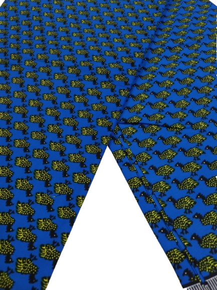 African Wax Fabric/Wax Clothes/Ghanaian Wax Print/Nigerian Ankara. 6 Yards Piece - Image 6