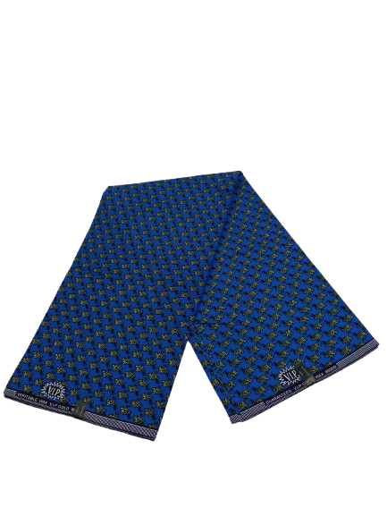 African Wax Fabric/Wax Clothes/Ghanaian Wax Print/Nigerian Ankara. 6 Yards Piece - Image 7