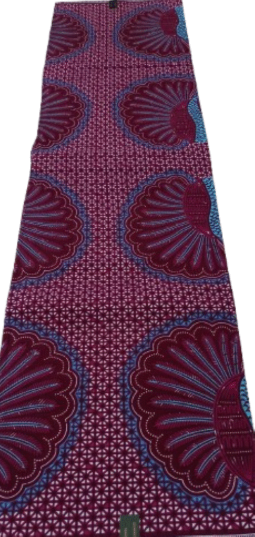 African Wax Fabric/Wax Clothes/Ghanaian Wax Print/Nigerian Ankara. 6 Yards Piece - Image 6