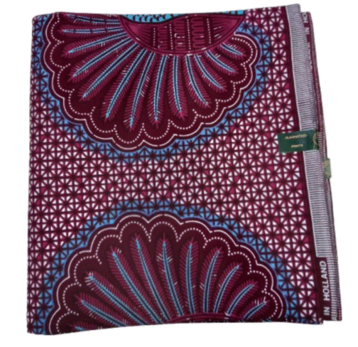 African Wax Fabric/Wax Clothes/Ghanaian Wax Print/Nigerian Ankara. 6 Yards Piece - Image 3