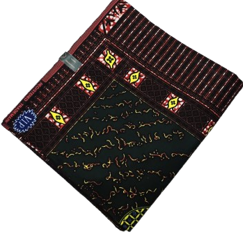 African Wax Fabric/Wax Clothes/Ghanaian Wax Print/Nigerian Ankara. 6 Yards Piece - Image 2