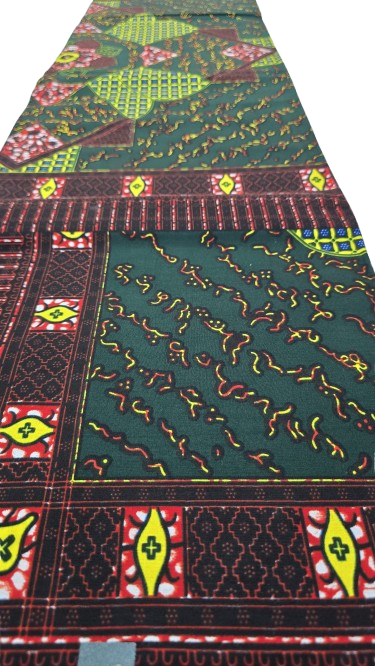African Wax Fabric/Wax Clothes/Ghanaian Wax Print/Nigerian Ankara. 6 Yards Piece - Image 4