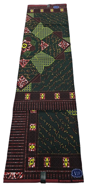 African Wax Fabric/Wax Clothes/Ghanaian Wax Print/Nigerian Ankara. 6 Yards Piece - Image 9