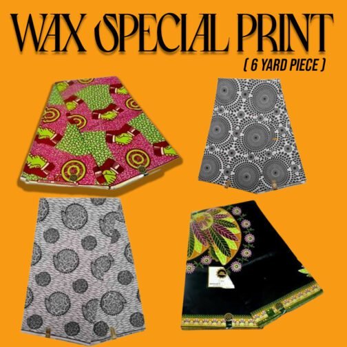 Special African Wax Print 6 Yards Piece 100% Cotton - Image 5