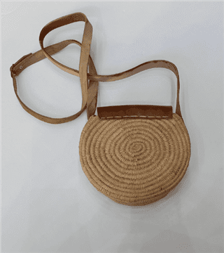 Cane round shape hand bags/ hand bag for women/shoulder bag/ Formal bag - Image 6