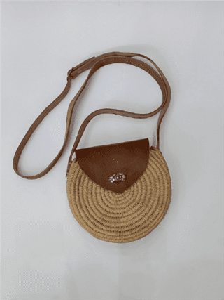 Cane round shape hand bags/ hand bag for women/shoulder bag/ Formal bag - Image 8
