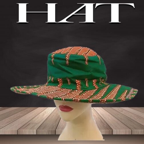 African Wax Print Cap - Image 2
