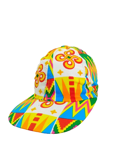 African Wax Print Cap - Image 2