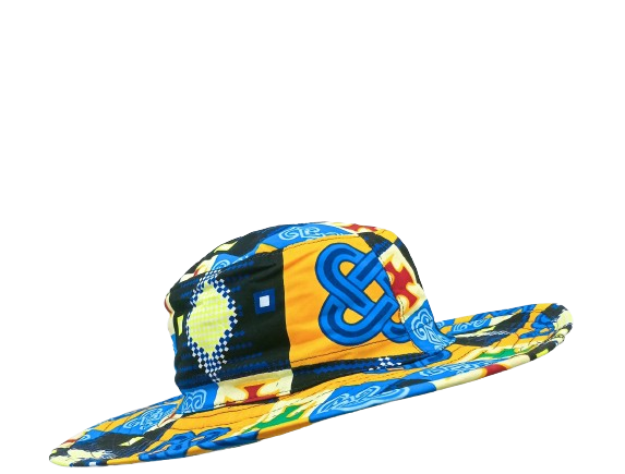 African Wax Print Cap - Image 7