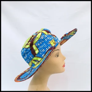 African Wax Print Cap