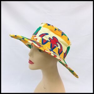 African Wax Print Cap
