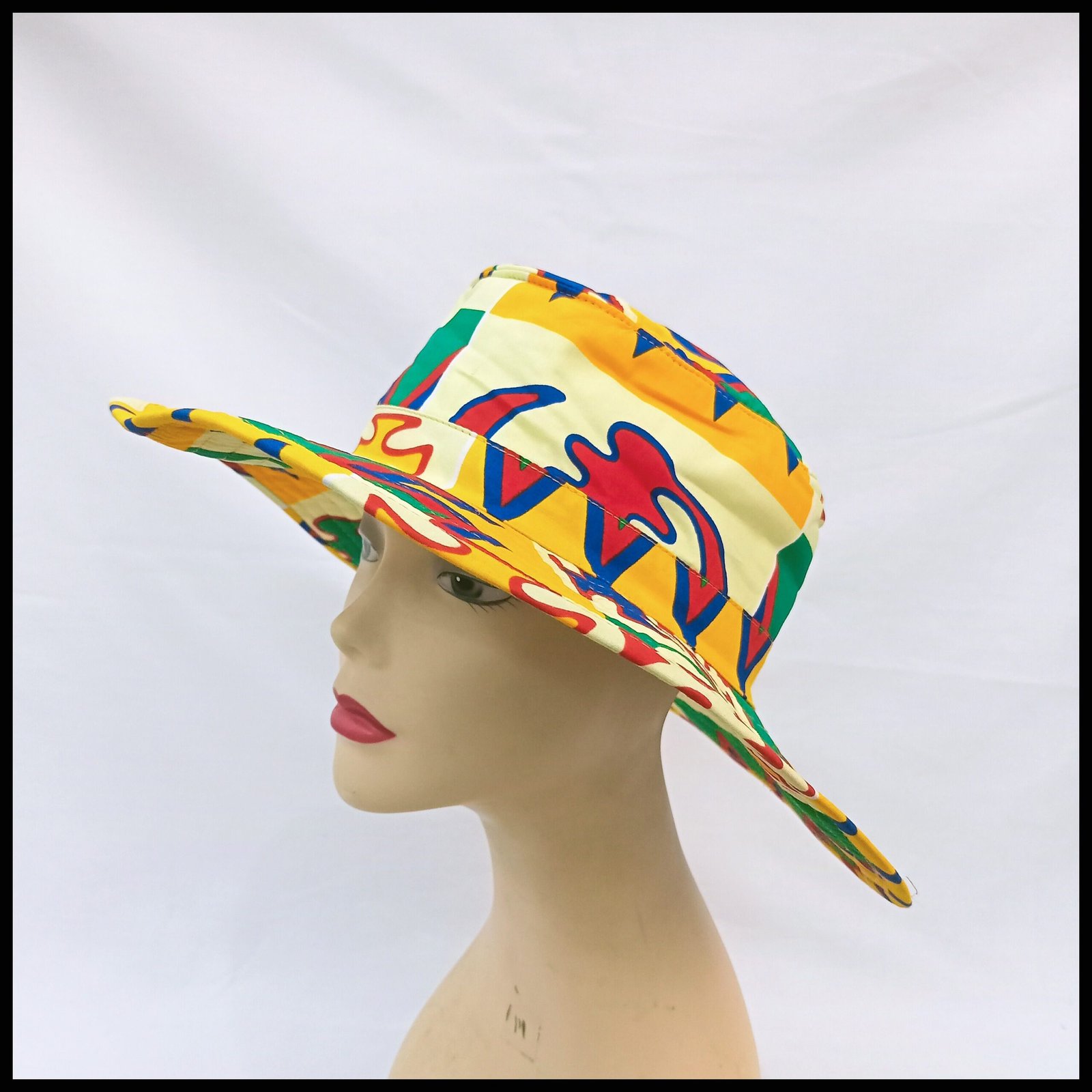 African Wax Print Cap - Image 2