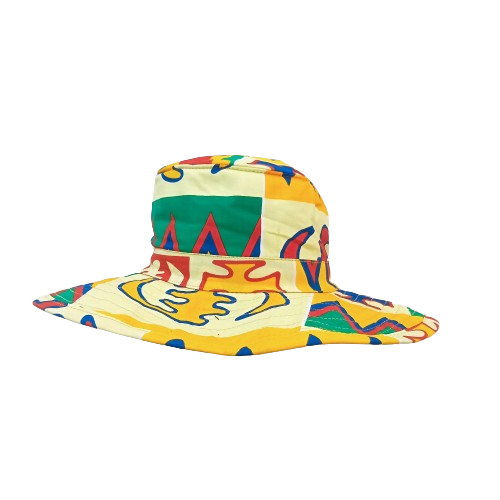 African Wax Print Cap - Image 4