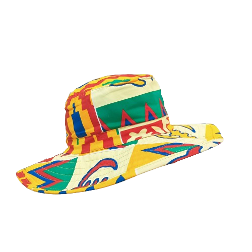 African Wax Print Cap - Image 5