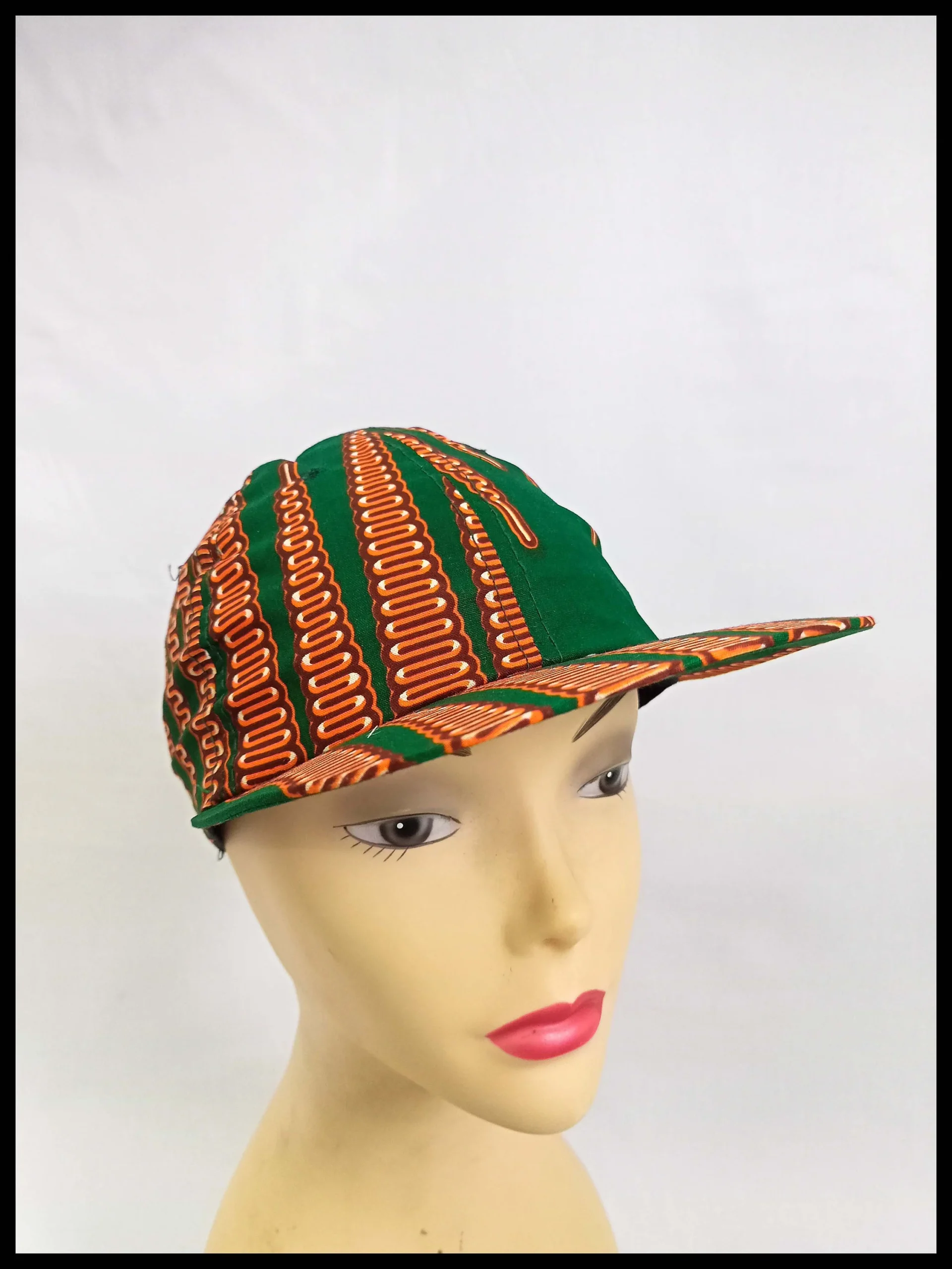 African Wax Print Cap - Image 5