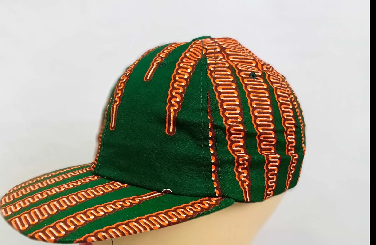 African Wax Print Cap - Image 6