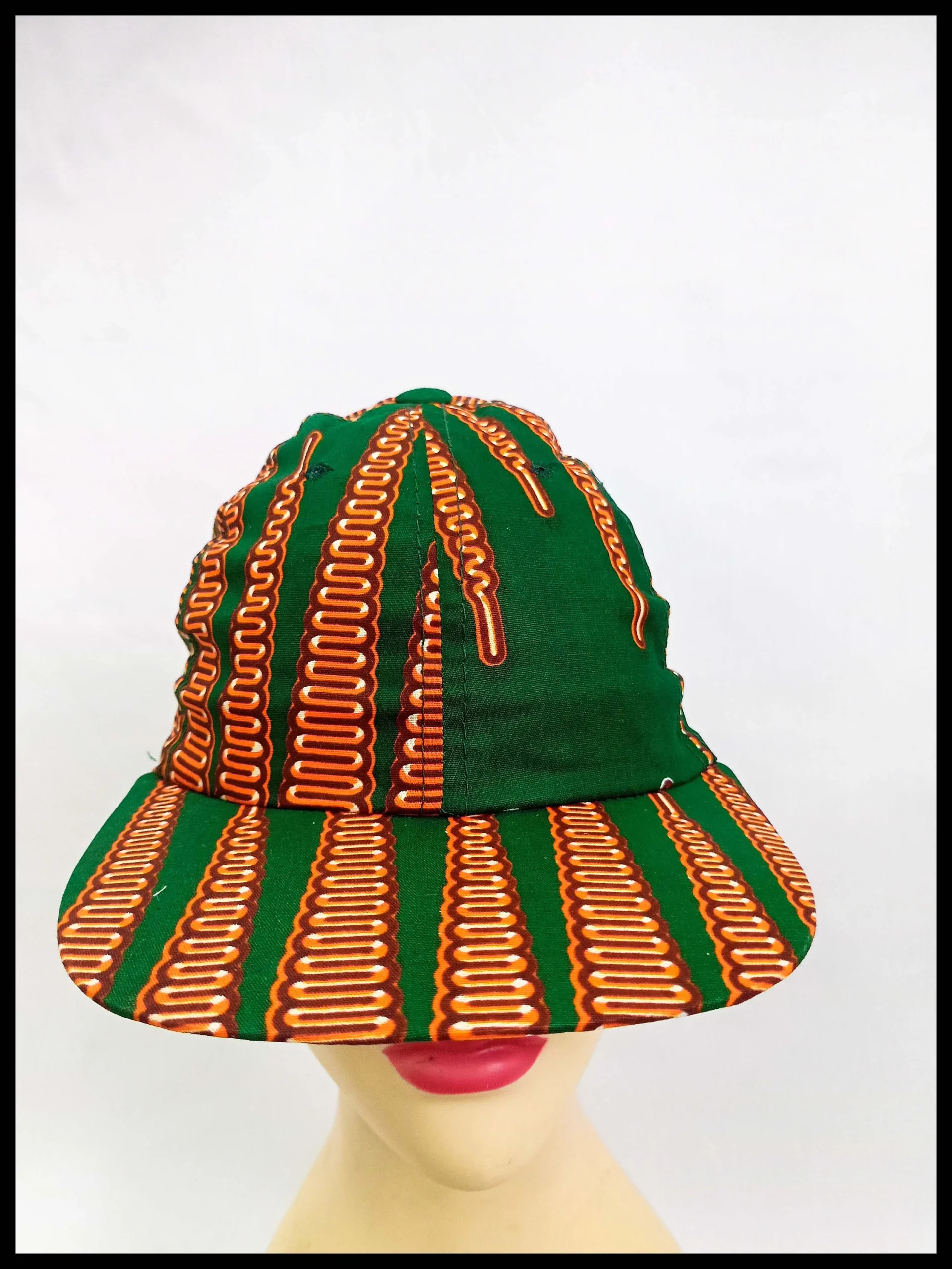 African Wax Print Cap - Image 8