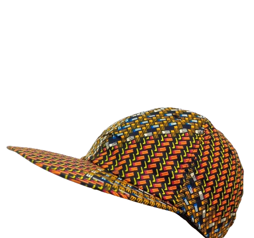 African Wax Print Cap - Image 4