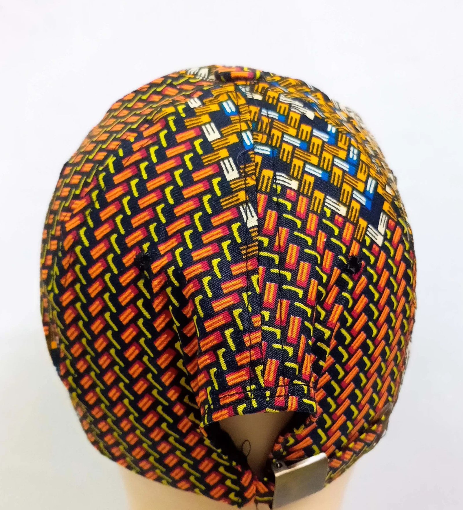 African Wax Print Cap - Image 5