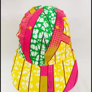 African Wax Print Cap