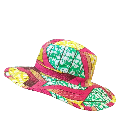 African Wax Print Cap - Image 5