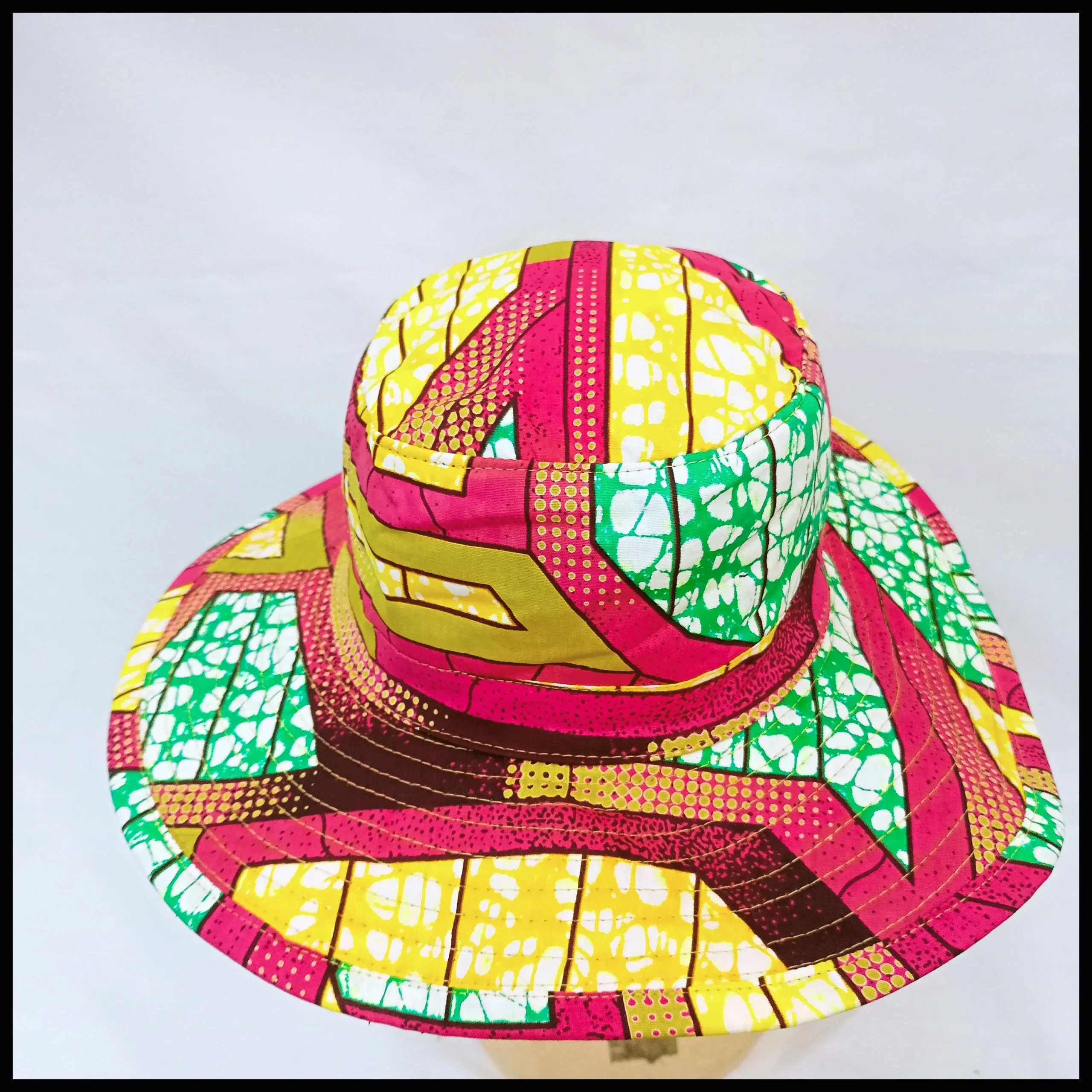 African Wax Print Cap - Image 6
