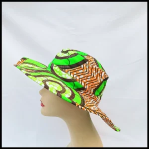 African Wax Print Cap